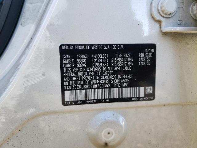 3CZRU6H58MM709352 Honda HR-V EX