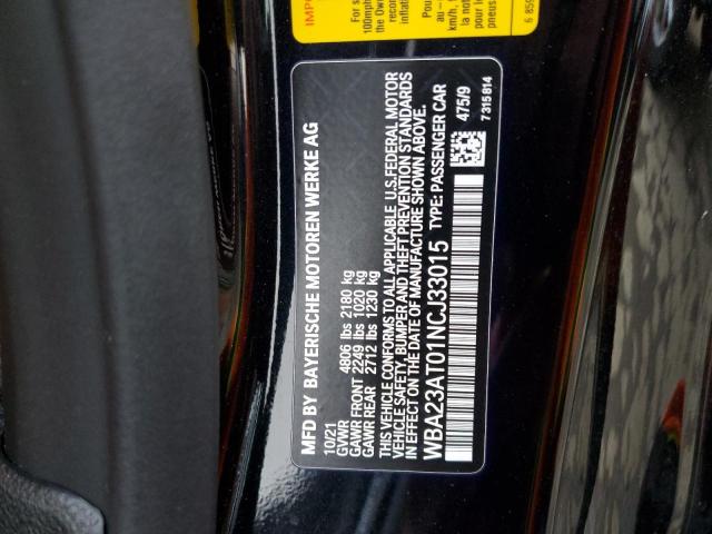 WBA23AT01NCJ33015 BMW 430I