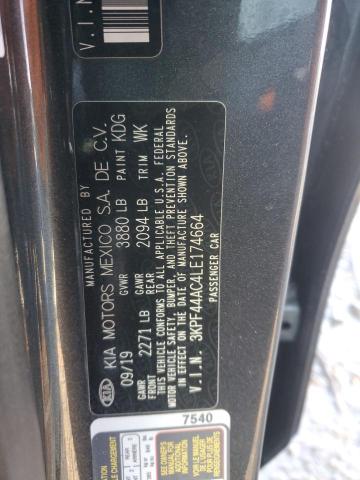 3KPF44AC4LE174664 KIA FORTE GT