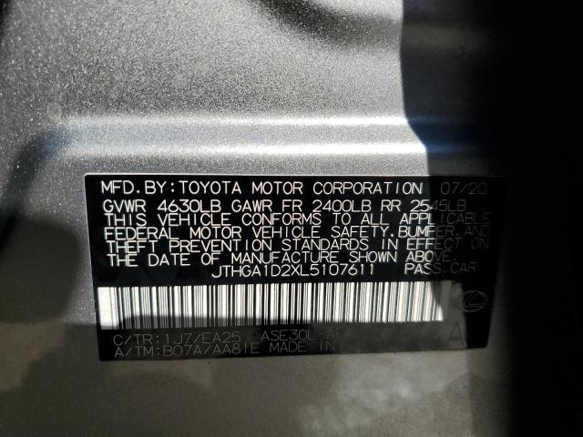 JTHGA1D2XL5107611 Lexus Is 300 F-sport