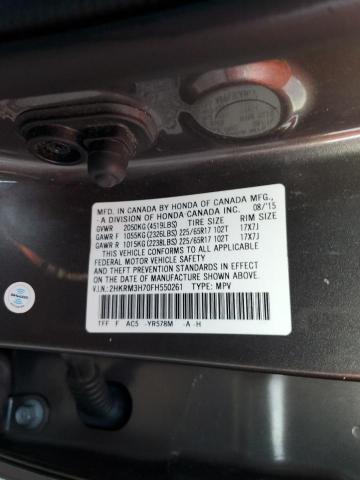 2HKRM3H70FH550261 Honda CR-V EXL