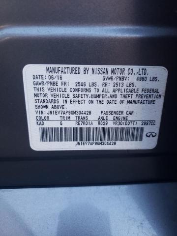 JN1EV7AP9GM304428 Infiniti Q50 Premium