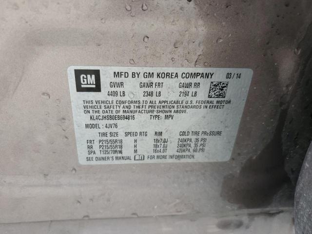 KL4CJHSB0EB694816 Buick Encore Premium