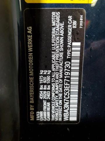 WBA3N7C53EF719730 BMW 428 I