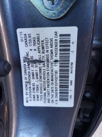 2HGFB2F53FH527183 Honda Civic Lx
