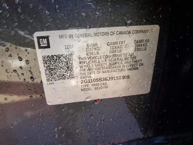 2G1105S36J9151305 Chevrolet IMPALA LT