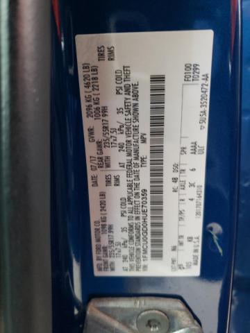 1FMCU0GD0HUE70359 Ford ESCAPE SE