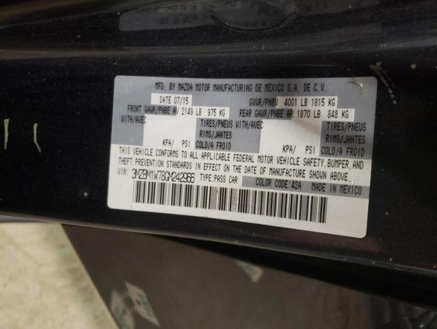 3MZBM1W78GM242966 Mazda 3 TOURING