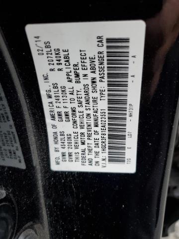 1HGCR3F81EA023551 Honda ACCORD EXL