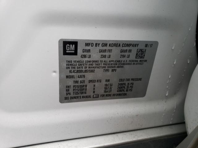 KL4CJBSBXJB515902 Buick Encore Preferred Ii