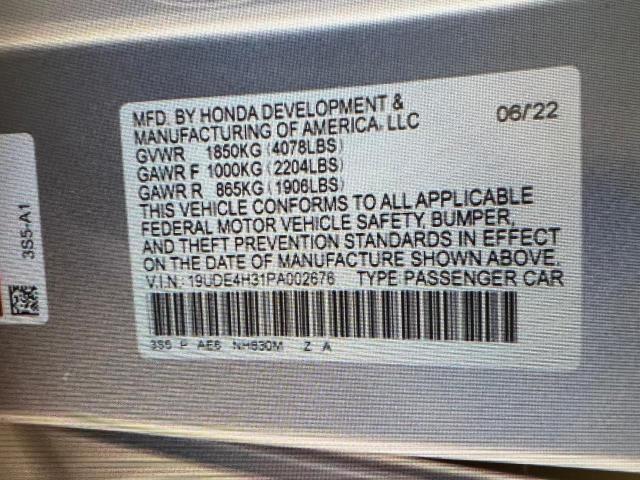 19UDE4H31PA002676 Acura Integra A-spec