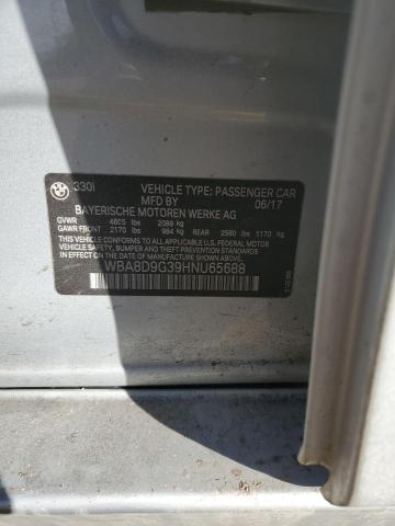 WBA8D9G39HNU65688 BMW 330 XI
