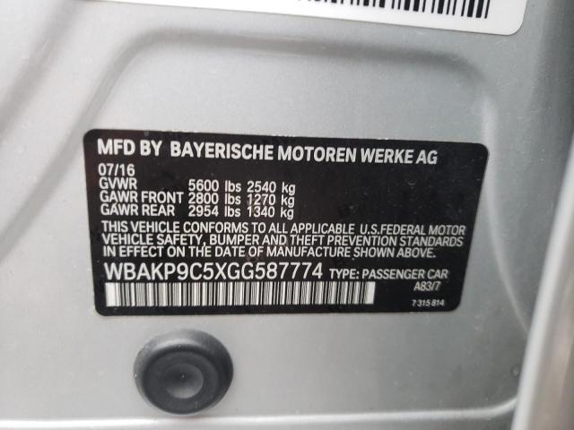 WBAKP9C5XGG587774 BMW 550 Xi