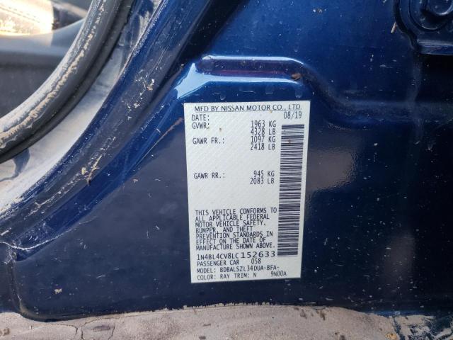 1N4BL4CV8LC152633 Nissan ALTIMA SR