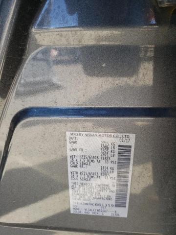 5N1DR2MN7HC661359 Nissan Pathfinder S