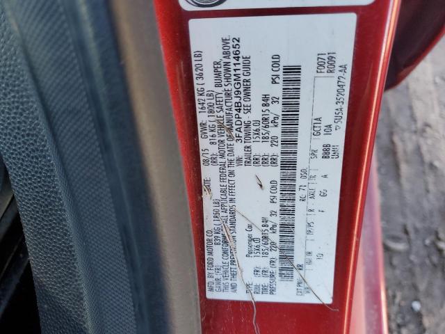 3FADP4BJ9GM114652 Ford FIESTA SE