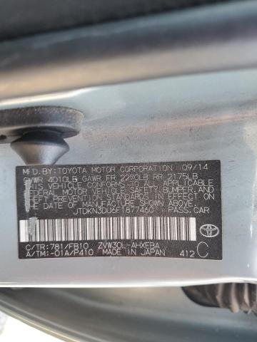 JTDKN3DU6F1877460 Toyota PRIUS