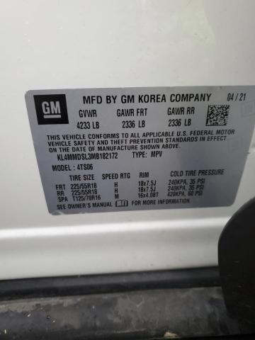 KL4MMDSL3MB182172 Buick Encore Gx Select