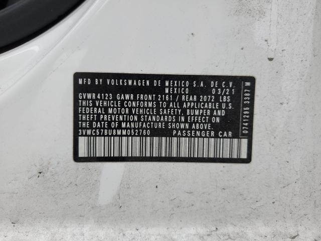 3VWC57BU8MM052760 Volkswagen JETTA S