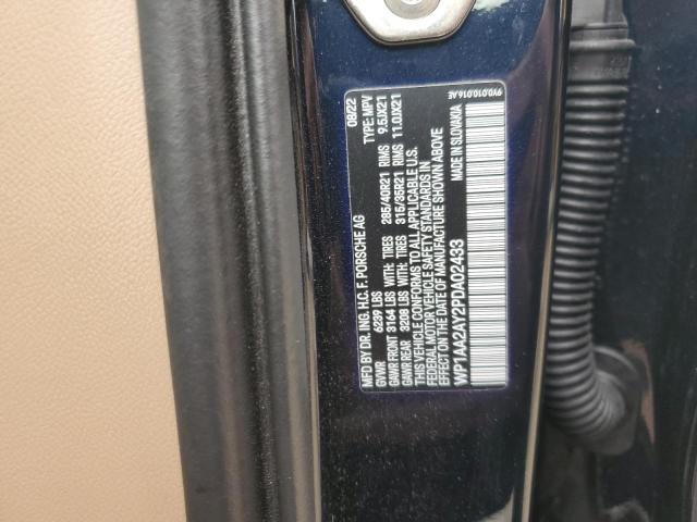 WP1AA2AY2PDA02433 Porsche Cayenne Base