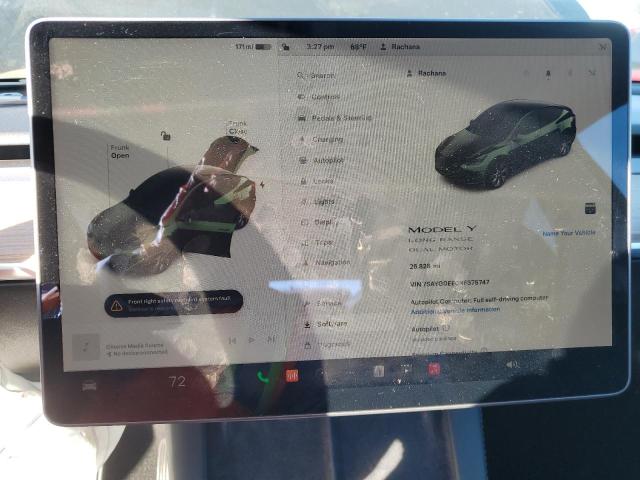 7SAYGDEE0NF375747 Tesla Model Y