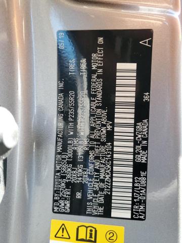 2T2ZZMCA5KC143104 Lexus Rx 350 Base