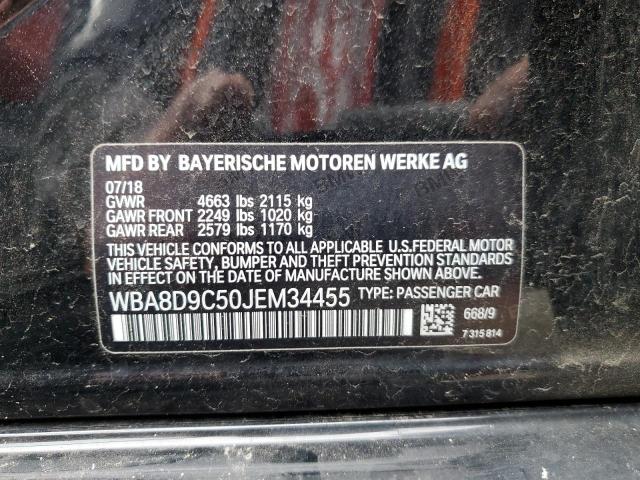 WBA8D9C50JEM34455 BMW 330 XI