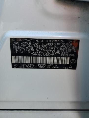 JTHBA1D24G5009691 Lexus IS 200T