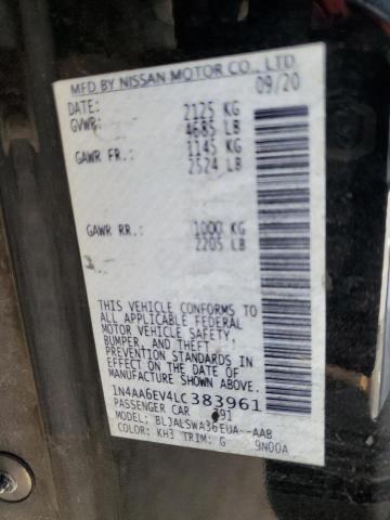1N4AA6EV4LC383961 Nissan Maxima Sr