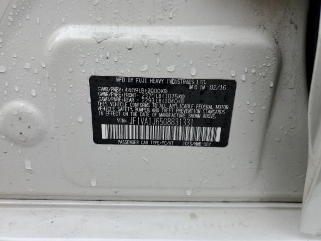 JF1VA1J65G8831331 Subaru Wrx Limited
