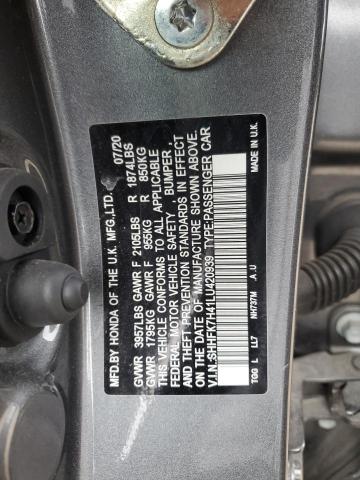 SHHFK7H41LU420939 Honda Civic Sport