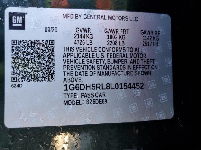 1G6DH5RL8L0154452 Cadillac CT4-V