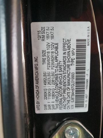 5J8TB4H57GL019993 Acura Rdx Technology