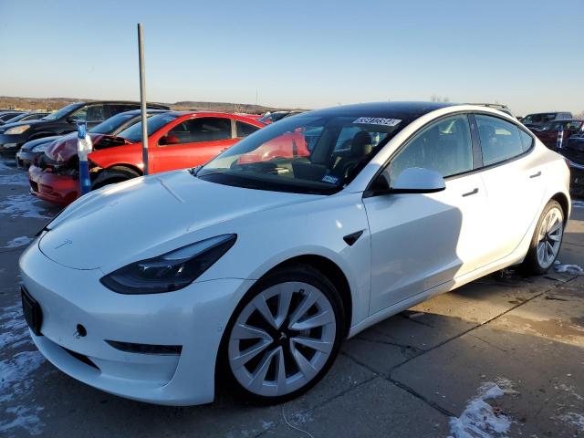 Продаж на аукціоні авто 2022 Tesla Model 3, vin: 5YJ3E1EA9NF286865, номер лоту: 38412384