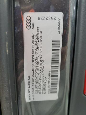 WAUL2BF21PN089955 Audi A6 Premium Plus