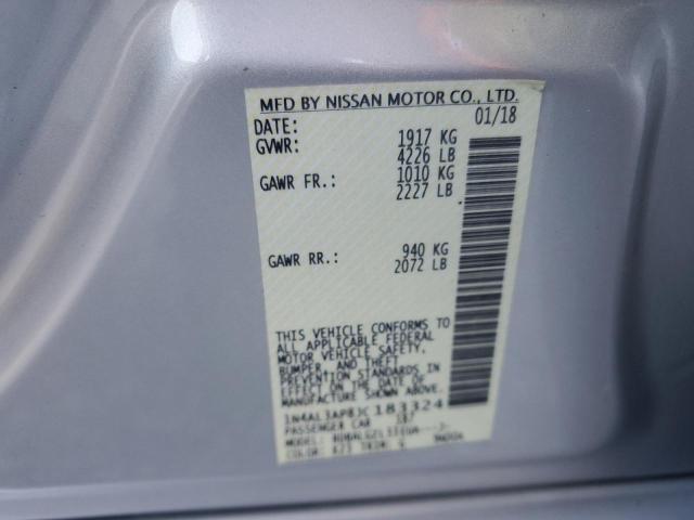 1N4AL3AP8JC183324 Nissan ALTIMA 2.5