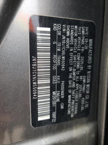 JN1BJ1CV6LW550942 Nissan Rogue Sport S