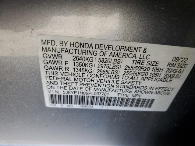 5J8YE1H09PL007781 Acura MDX A-SPEC