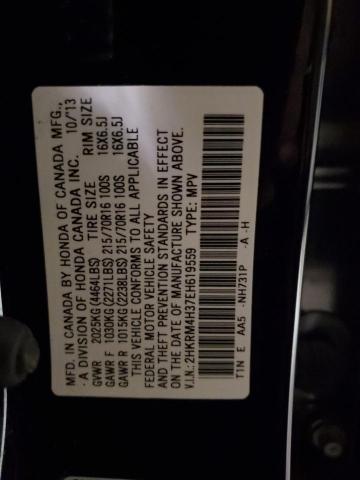 2HKRM4H37EH619559 Honda CR-V LX