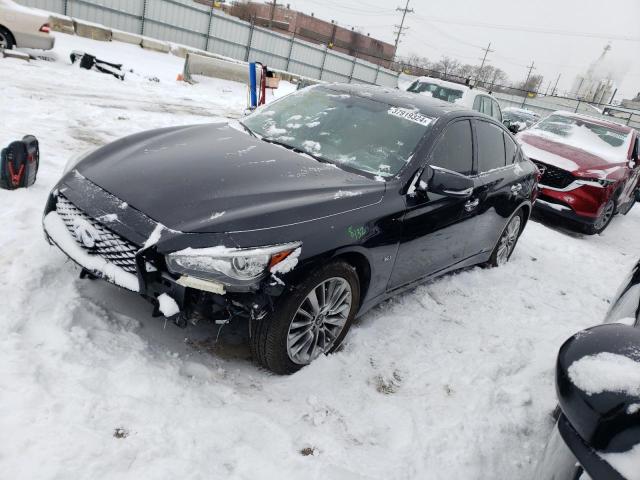 37919324 :رقم المزاد ، JN1EV7AR4KM551740 vin ، 2019 Infiniti Q50 Luxe مزاد بيع