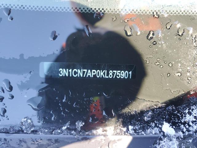 3N1CN7AP0KL875901 Nissan VERSA S