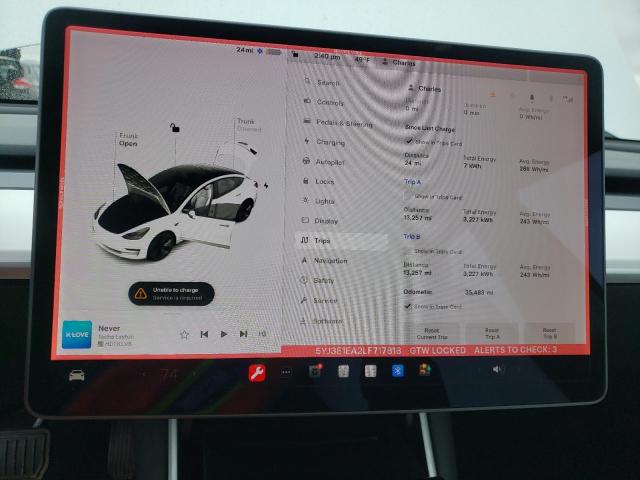 5YJ3E1EA2LF717818 Tesla MODEL 3