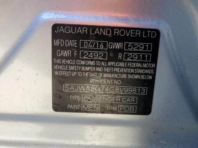 SAJWA2G74G8V99813 Jaguar Xjl Portfolio