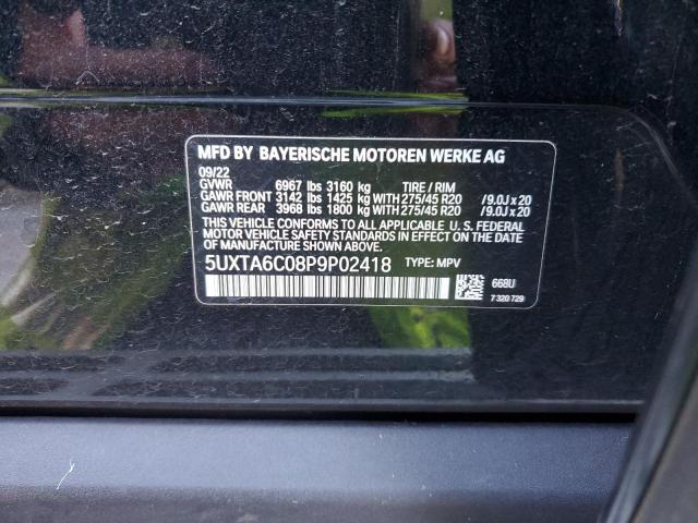 5UXTA6C08P9P02418 BMW X5 Xdrive45e