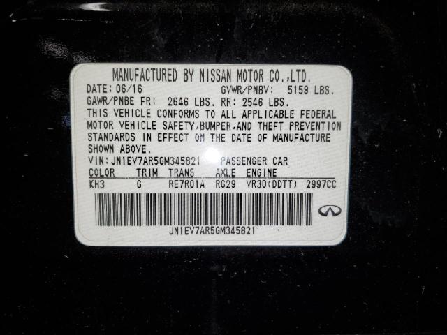 JN1EV7AR5GM345821 Infiniti Q50 Premium