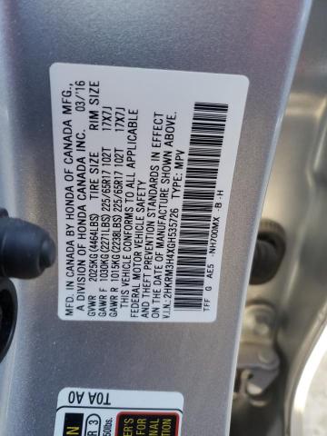 2HKRM3H4XGH535726 Honda CR-V SE