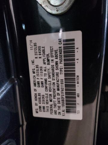 19UUB2F51FA011958 Acura TLX TECH