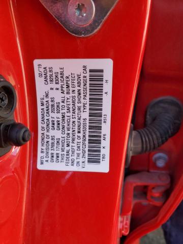 2HGFC2F60KH535516 Honda Civic Lx