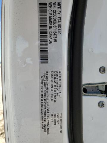 2C3CDXGJ8PH647815 Dodge Charger Scat Pack