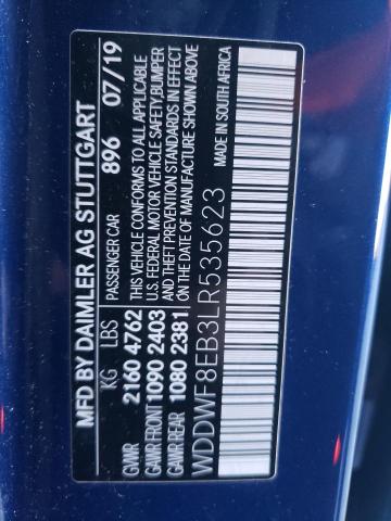 WDDWF8EB3LR535623 Mercedes-Benz C 300 4matic